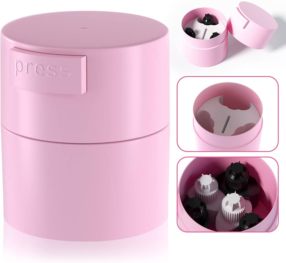 Eyelash Glue Storage with Bottom Sealed Adhesive Stand Activated Storage for Eyelash Extension