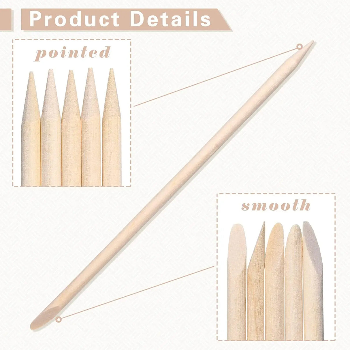 Wooden Wax Sticks Brow (Mini)