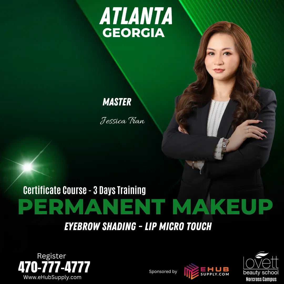 NORCROSS , GA - EYEBROW Permanent Makeup Certificate Course Deposit Brow