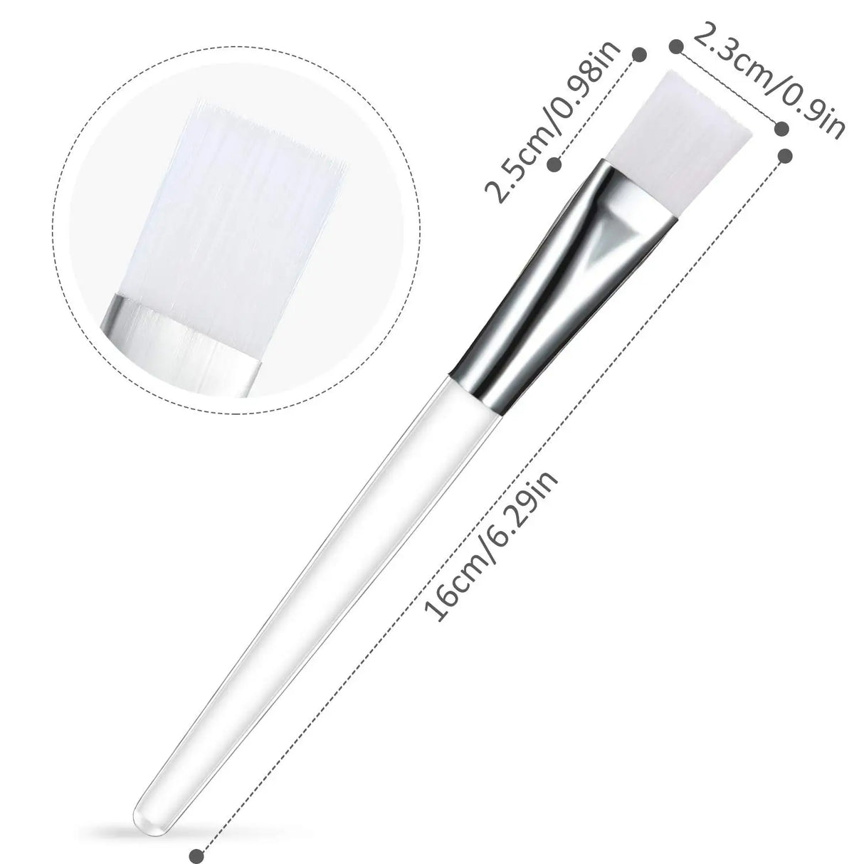 Facial Mask Brush skincare skin care ( Set of 5)