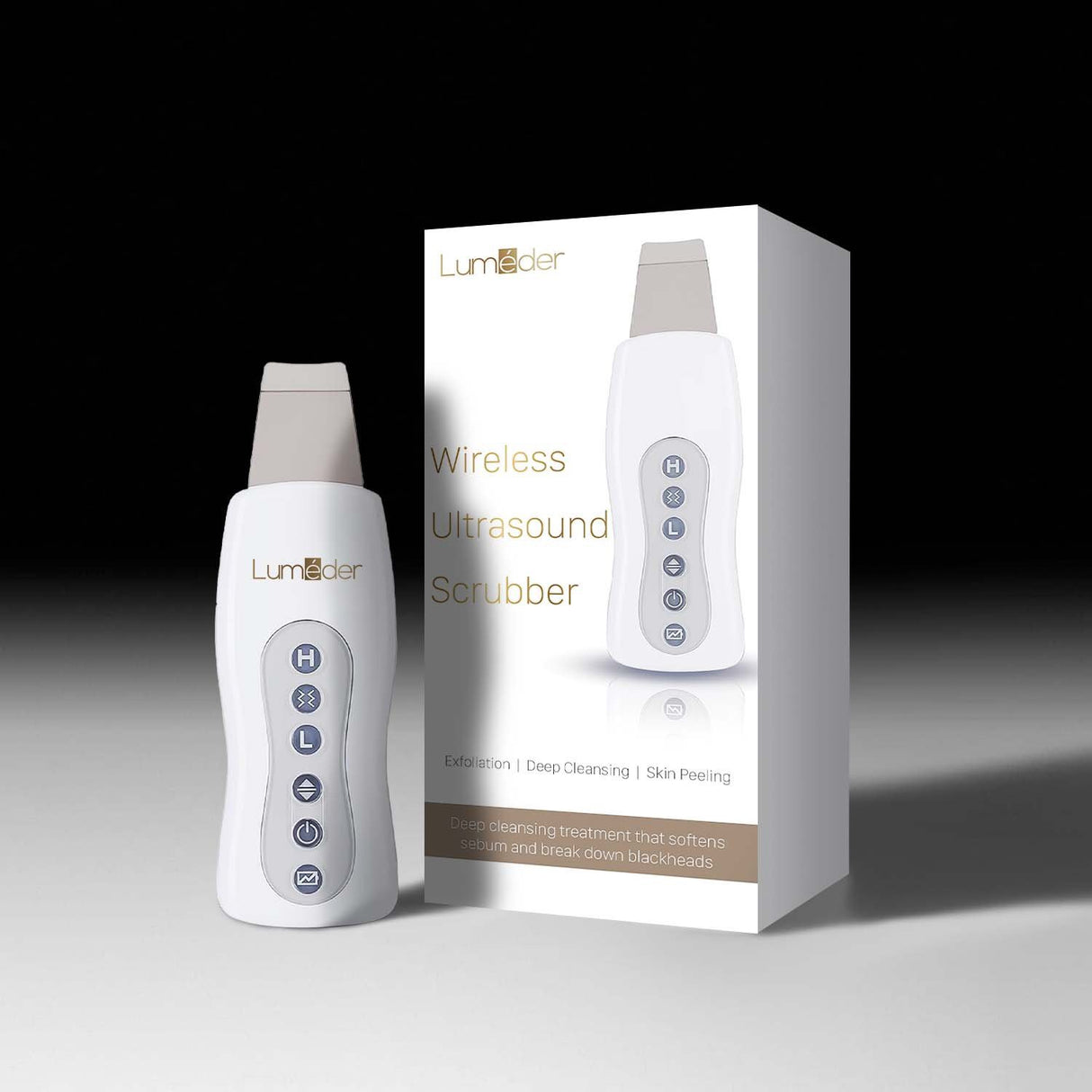Ultrasonic Skin Scrubber- Lumeder skincare