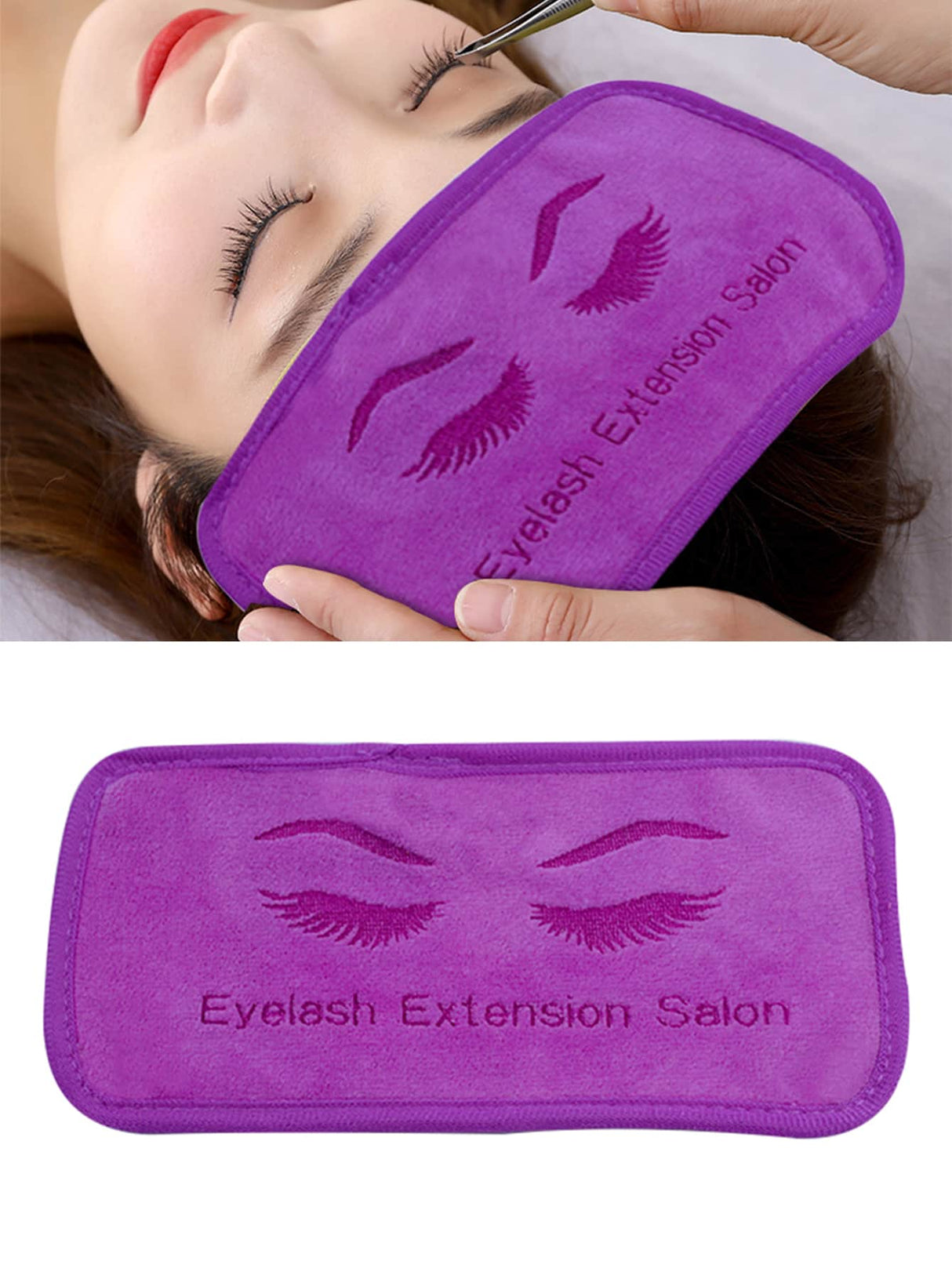 4 pcs tool fabric forehead pad lash extension forehead supports