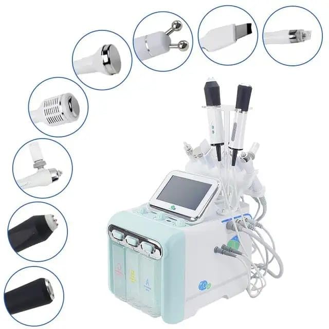 Hydrogen Bubble Oxygen Facial Machine,8 IN 1 Multifunctional Skin care , skincare