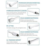 Hydrogen Bubble Oxygen Facial Machine,8 IN 1 Multifunctional Skin care , skincare