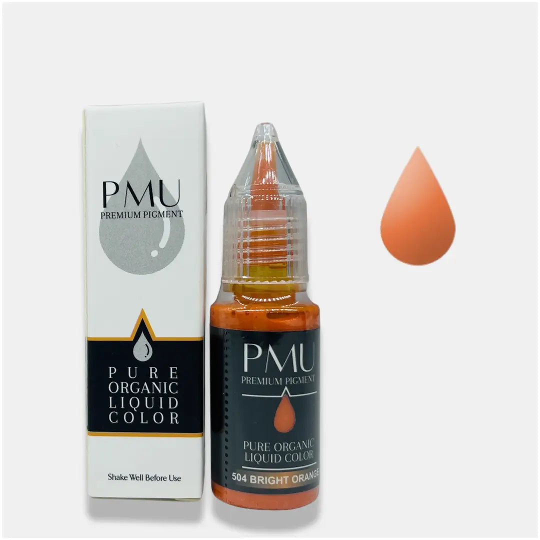 Liquid Lip Pigment ( Bright Orange) Permanent Makeup Eyebrow