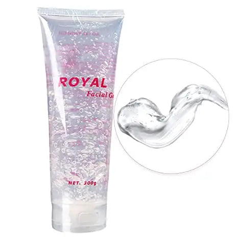 Royal Facial Gel - Ultrasound Clear Gel for RF Facial Machine, Firm Anti Aging, Moisturizing, Gentle Hydrating Sensitive, Face Tightening Cream - 300g ( 300ML)