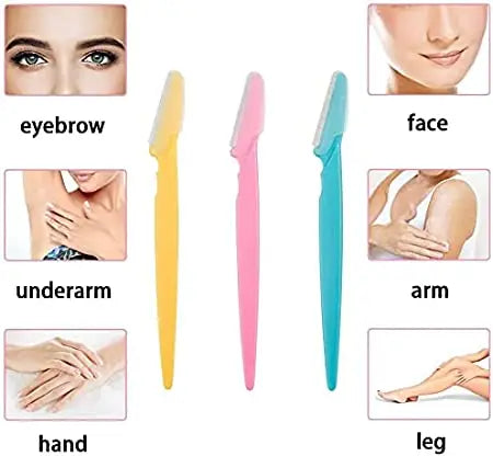 Eyebrow Razor and Face Razor for Women and Men (20PCS)