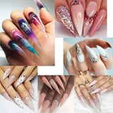 Acrylic Medium Stiletto Nail Tips 600pcs