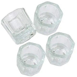 Nail Art Acrylic Liquid Powder Dappen Dish Glass Crystal Cup Glassware Tools (1 pcs)