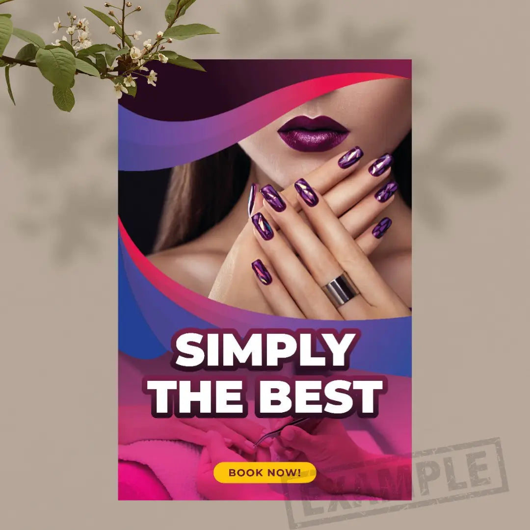 Nail Salon Poster -8907