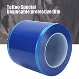 Blue Barrier Film Roll– 1200 Sheets (4" x 6") Adhesive Tape for Dental, Tattoo, Makeup Skin care skincare Brow