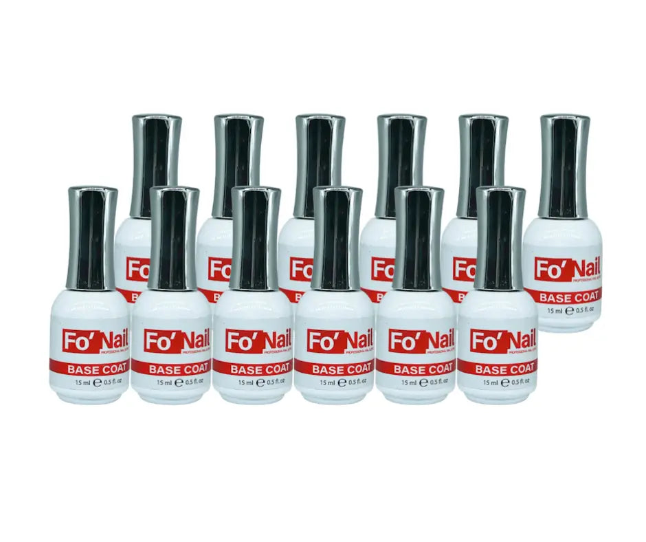Gel Base Coat ( Set of 12 ) -NAIL BUNDLE DEAL