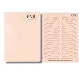 Microblading Supplies Double Sided Practice Skin for Eyebrows Practice (set of 10)