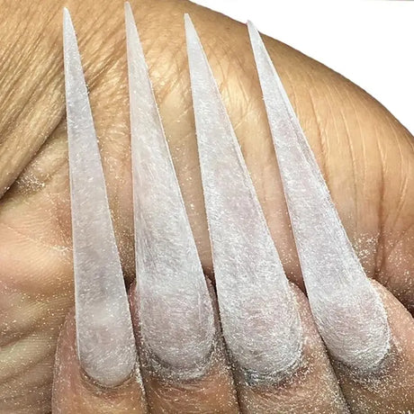 XXL STILETTO Pointy Clear Tips (0-9) 500 pcs Nail