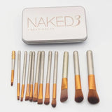 Makeup Brush Set Skincare Skin Care Brow 12 pcs