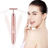 T-Shape Battery-Operated Vibrating Facial Stimulator Activator - Skincare Skin Care Facial Beauty Device