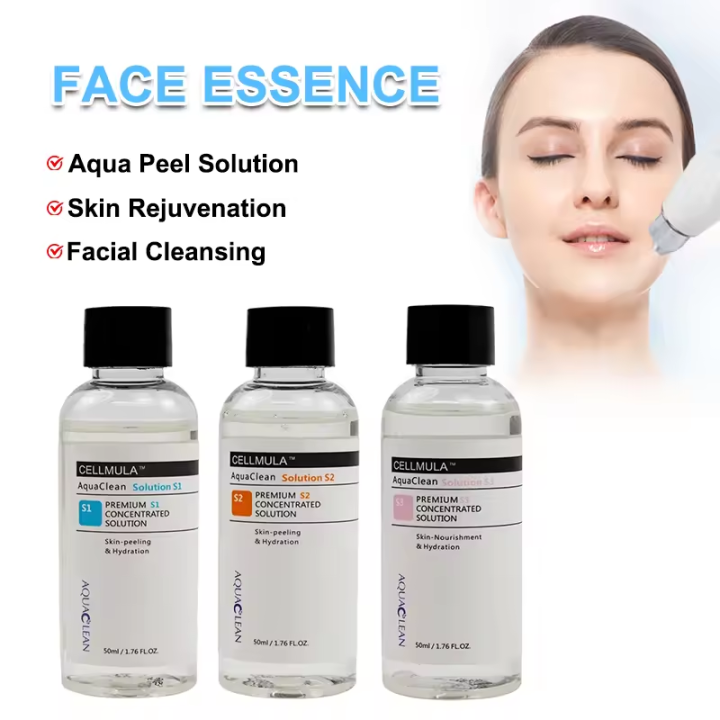Hydra Peeling Facial Solution – 50ml Concentrate (Dilutes 40x) for Hydrogen-Oxygen Device - Hydra facial skin care skincare