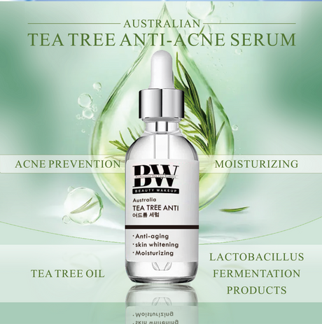 TEA TREE SERUM- FACIAL SERUM- Acne-prone Skin Ampoule Korean Skincare