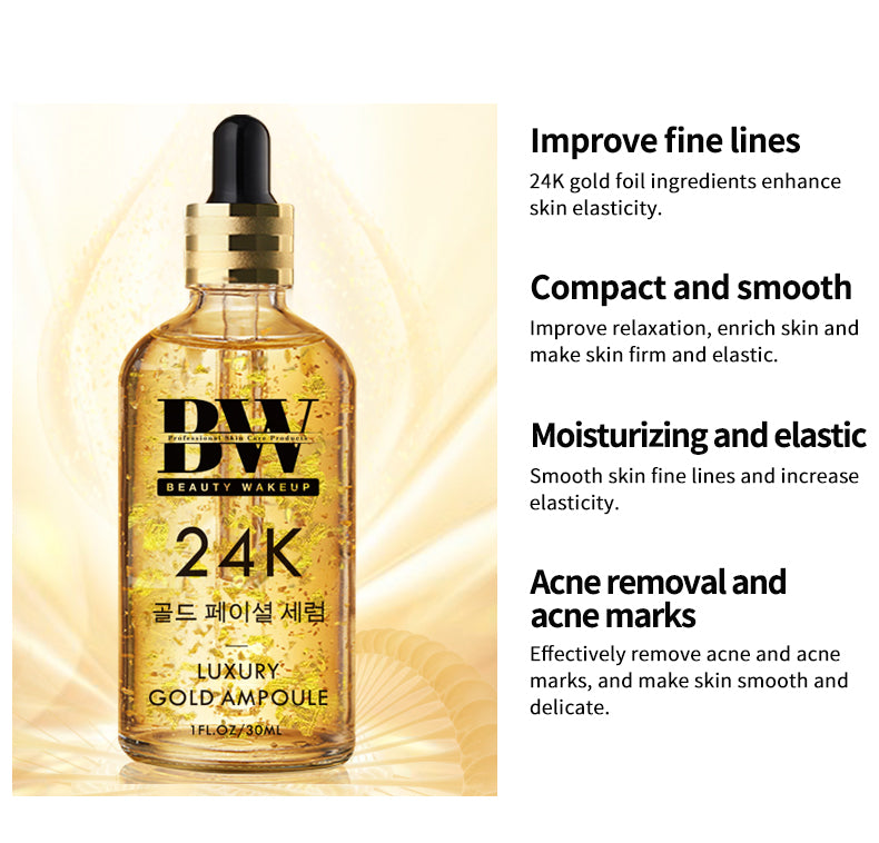 24 K Gold serum benefits skin care skincare 20ml