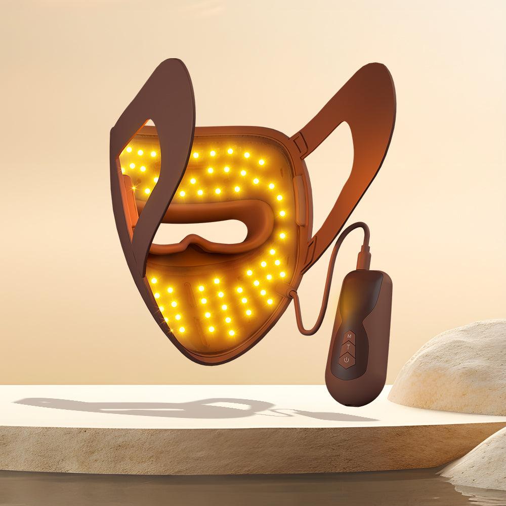 LED Light Therapy Soft Silicone Mask 4-In-1
