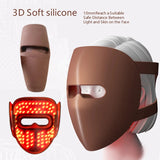 LED Light Therapy Soft Silicone Mask 4-In-1