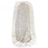Disposable Fitted Massage Table Sheets Bed Covers 82 x 35 inches White Skincare skin care brow ( Pack of 25 )