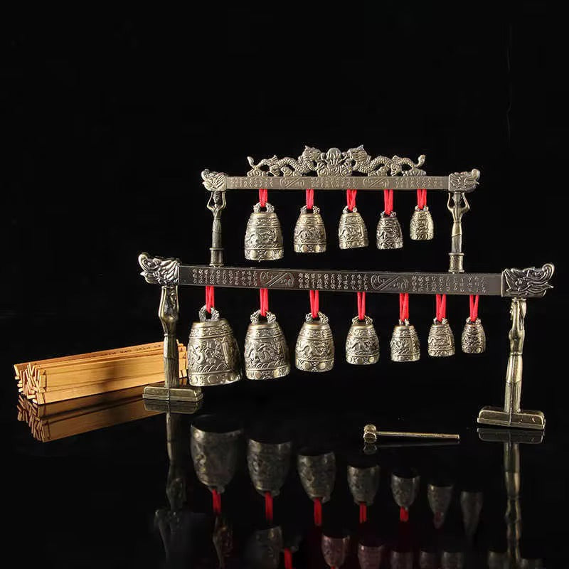 Double-Layered Chimes – Ancient Musical Instrument - Chuông Nhạc Thư Giãn Phong Thuỷ Trong Head Spa
