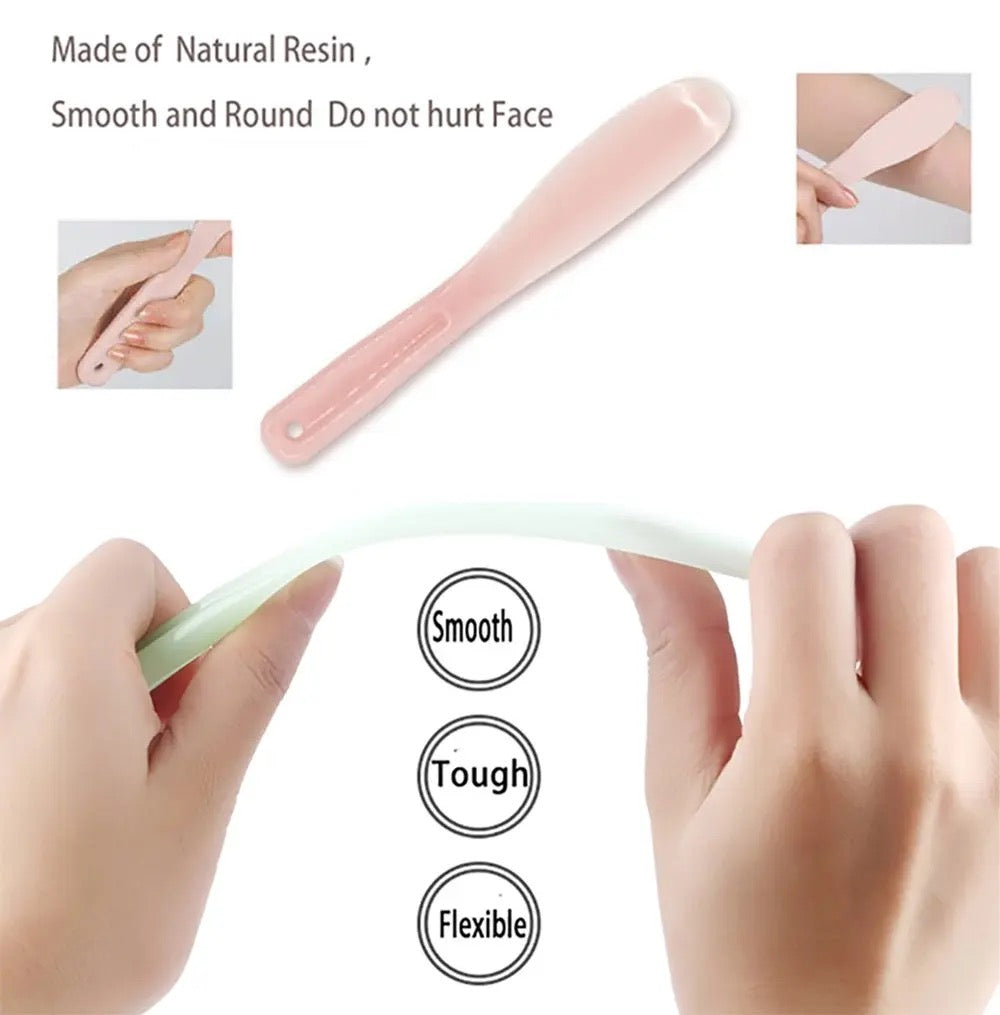 4 Pcs Silicone Face Mask Mixing Bowl Set