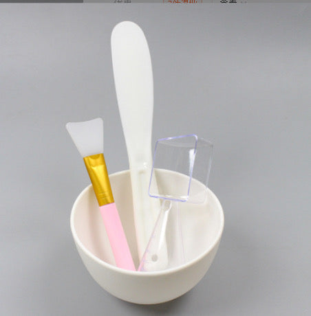 4 Pcs Silicone Face Mask Mixing Bowl Set