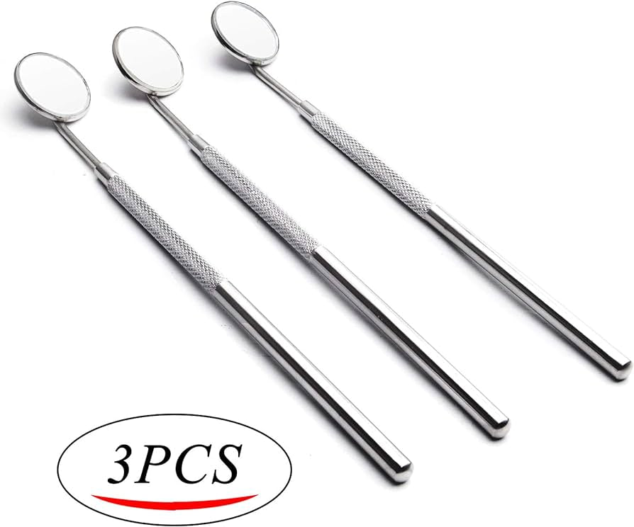 Stainless Steel Lash Mirror (3 pcs)